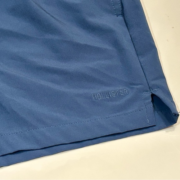 Hollister Men's hybrid active Shorts-blue - Picture 5 of 8